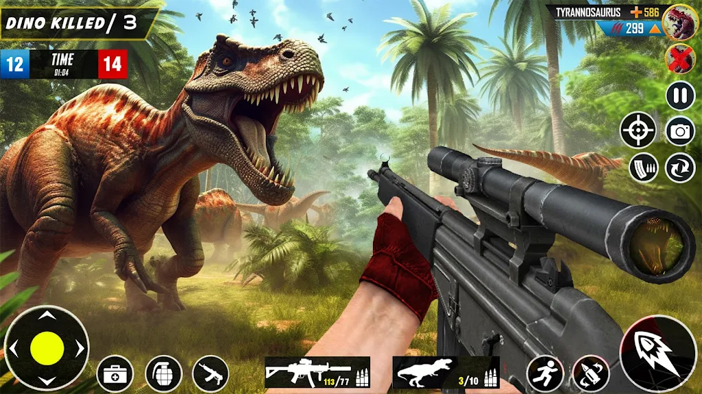 Wild Dinosaur Hunting Game Screenshot2