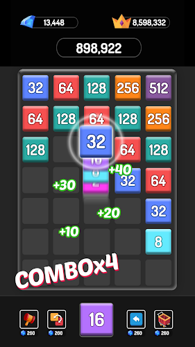 X2 Blocks: 2048 Number Games Screenshot3