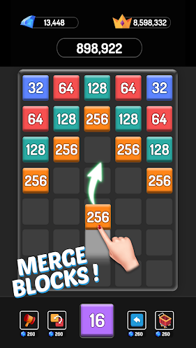 X2 Blocks: 2048 Number Games Screenshot2