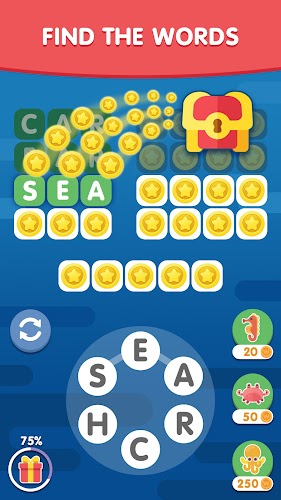 Word Search Sea: Word Puzzle Screenshot1