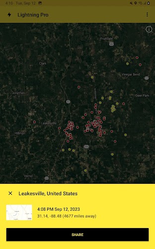 My Lightning Tracker & Alerts Screenshot5