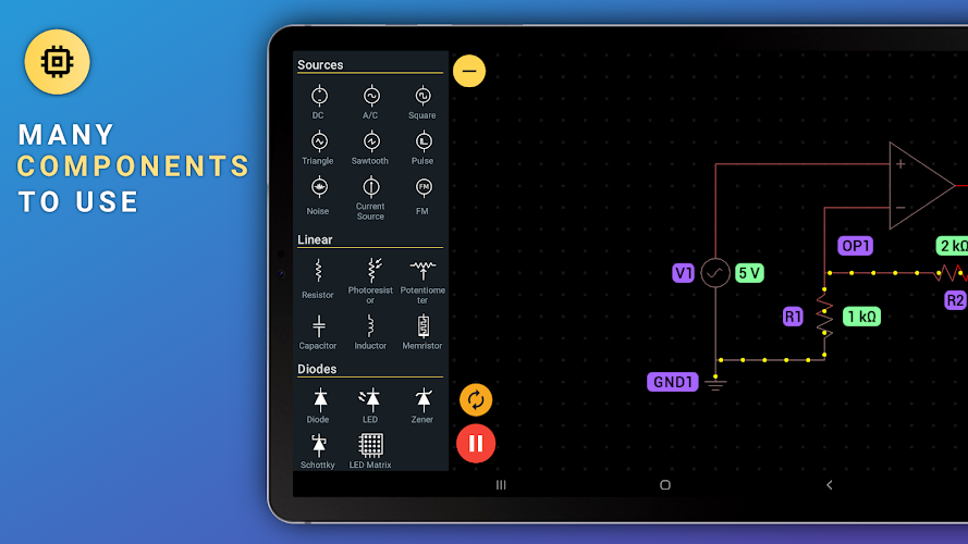 PROTO - circuit simulator Screenshot12