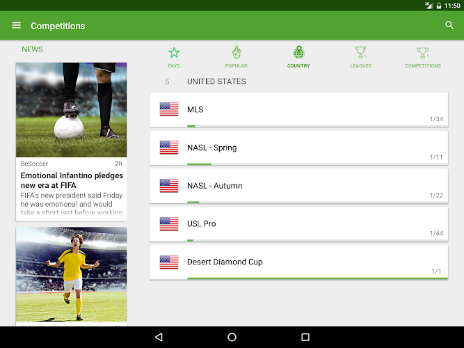 BeSoccer - Soccer Live Score Screenshot10