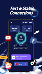 SuperX VPN: Fast &Secure Proxy Screenshot6