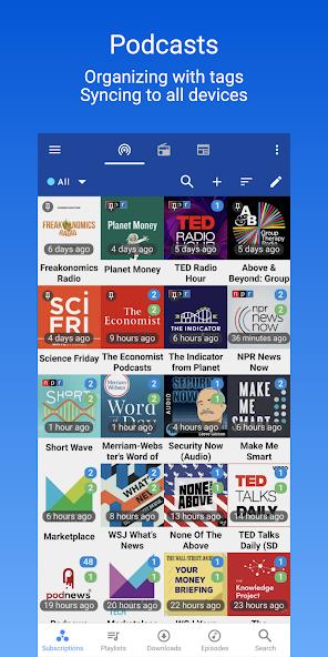 Podcast Republic - Podcast app Mod Screenshot1