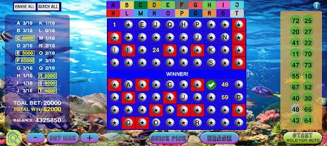 Keno - Cleopatra Keno Games Screenshot3