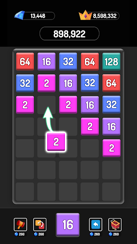 X2 Blocks: 2048 Number Games Screenshot1