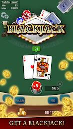 Blackjack 21 Mania Screenshot1