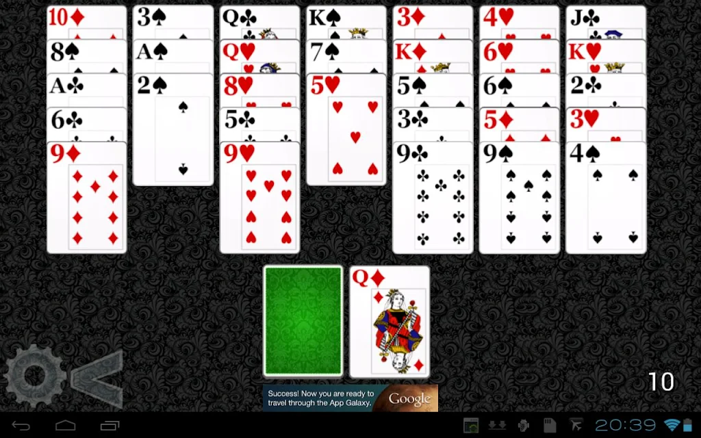 Golf Solitaire HD Screenshot1