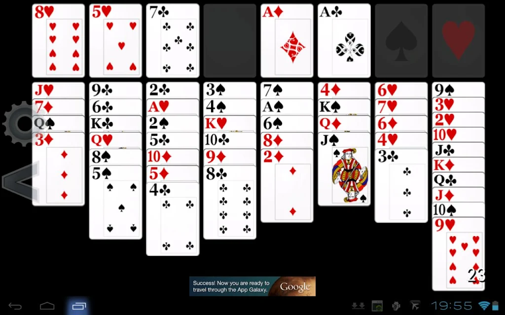 FreeCell Solitaire HD Screenshot3