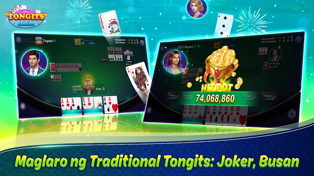 Tongits Online - Pusoy Slots Screenshot1