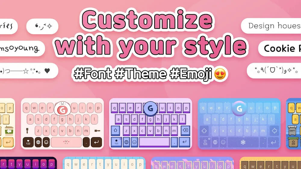 Design Keyboard - Themes Fonts Mod Screenshot2