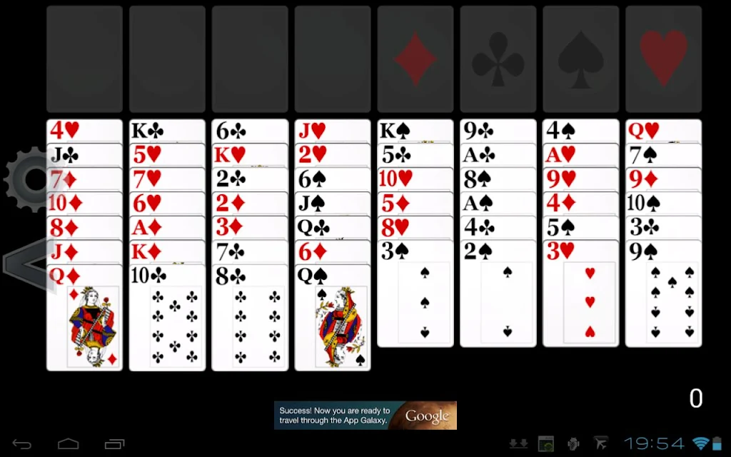 FreeCell Solitaire HD Screenshot1