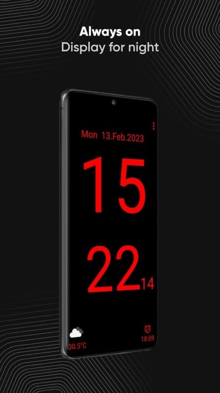 Huge Digital Clock Screenshot2