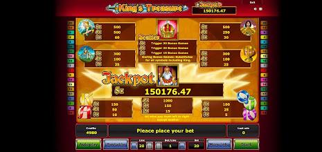 Kings Treasure Slot Screenshot3