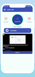 SARA VPN Fast & Secure Screenshot1