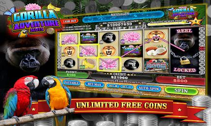 Gorilla Adventure Slots Screenshot1