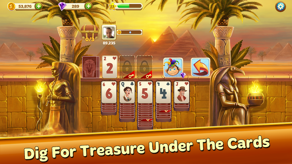 Solitaire Treasure Hunt Screenshot3