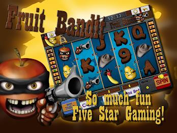 Fruit Bandit Slot Machine Game Screenshot1