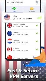 USA VPN: Unlimited Fast VPN & Screenshot7