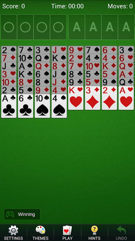 FreeCell Solitaire - thẻ Screenshot1