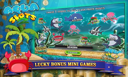 Aqua Slots 2 Treasure Island Screenshot2