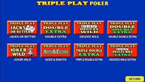 Triple Play Poker Screenshot5