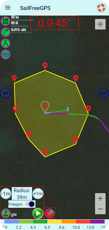 SailFreeGPS Screenshot3