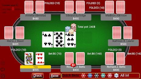 Texas Holdem Poker - Offline C Screenshot4