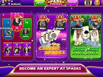 Spades Frenzy Screenshot9