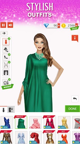 Fashion Stylist: Dress Up Game Screenshot2