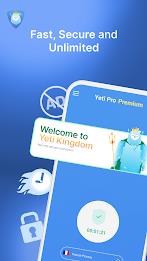 YetiPro VPN: Fast Secure Proxy Screenshot1