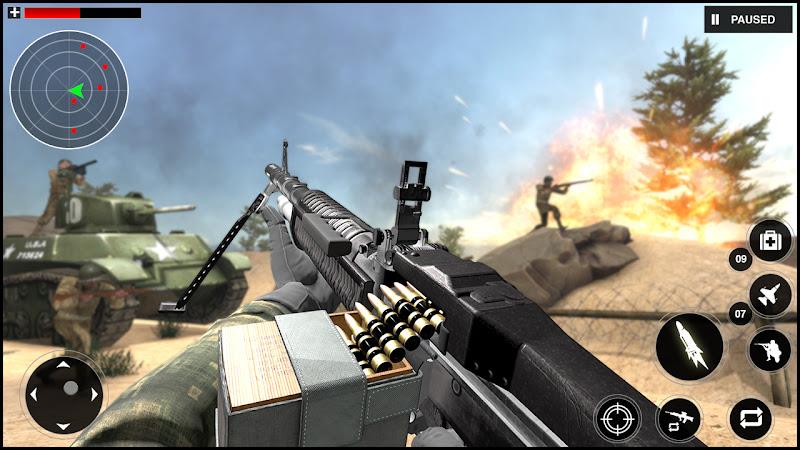 Gunner World War: WW2 Gun Game Screenshot13