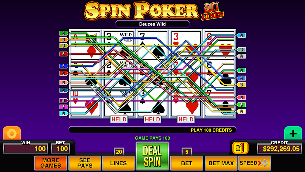 Video Poker Multi Pro Casino Screenshot3