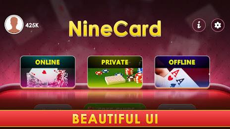 Nine Card Brag - Kitti Screenshot11