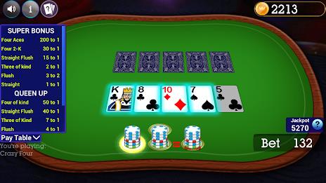 Crazy Four Poker Screenshot3