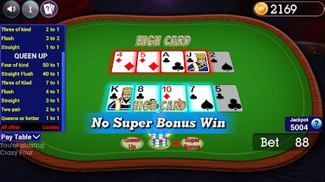 Crazy Four Poker Screenshot12