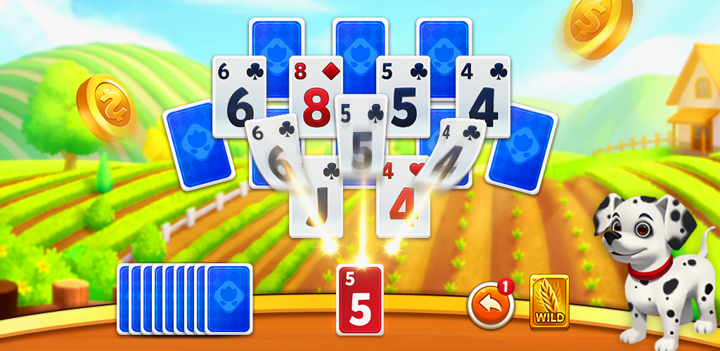 Solitaire Tripeaks Farm Harves Screenshot1