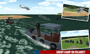 Police Boat Shooting Games 3D Screenshot7