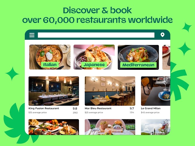 TheFork - Restaurant bookings Screenshot10