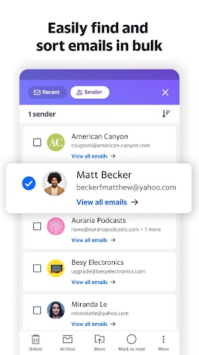 Yahoo Mail – Luôn giữ tổ chức! Screenshot5