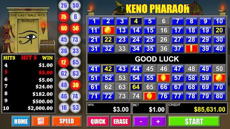 Keno Pyramid Screenshot2