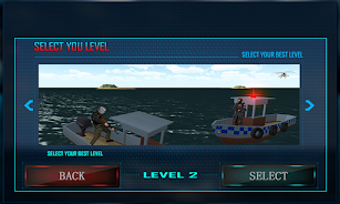 Police Boat Shooting Games 3D Screenshot12