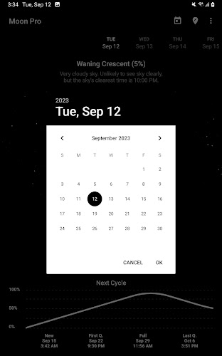 My Moon Phase - Lunar Calendar Screenshot7