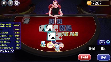 Texas Holdem Progressive Poker Screenshot4