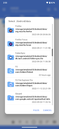 FV File Manager Screenshot2