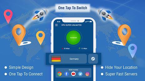 VPN Super Unlimited : Fast VPN Screenshot10