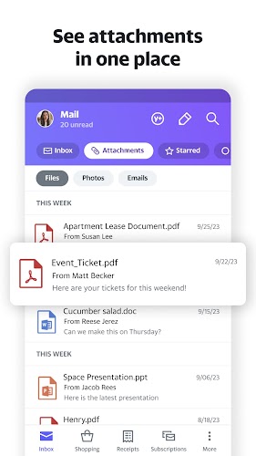 Yahoo Mail – Luôn giữ tổ chức! Screenshot6