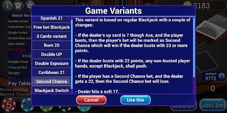 Spanish Blackjack 21 Screenshot18