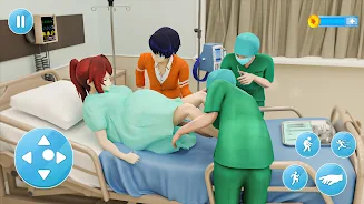 Pregnant Mommy Anime Girl Game Screenshot4